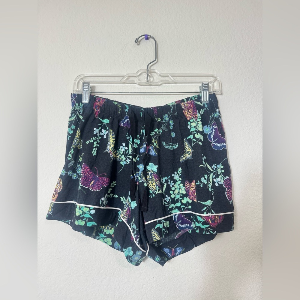 Victoria Secret Butterfly Pajama Shorts S NWT